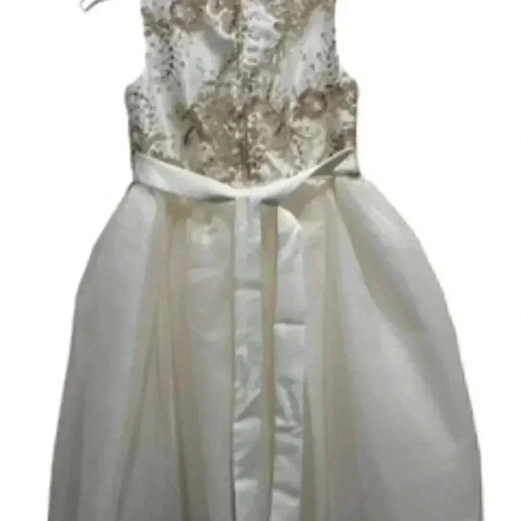 Biscotti‎ Collection Princess Dress White And Gold Girls Size 6 NWT - Picture 4 of 12